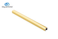 φωτεινός χρυσός σχεδιαγράμματος καναλιών του U αλουμινίου πλάτους T6 10mm για τη γραμμή οροθεσίας