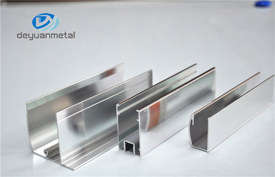Dip Anodizing 5u Extruded Aluminum Profiles For Curtain Wall