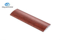 6063 ξύλινο σιτάρι 45mm περιποίησης κεραμιδιών αλουμινίου ύψος 50mm