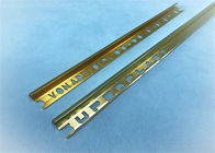 Χρυσή ακρίβεια στίλβωσης +-0.15mm σχεδιαγραμμάτων περιποίησης γωνιών αλουμινίου μορφής τόξων