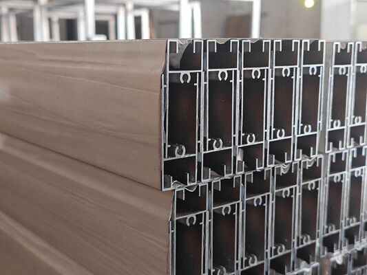 Νότια Αφρική Προφίλ παραθύρων από αλουμίνιο με εξάντληση